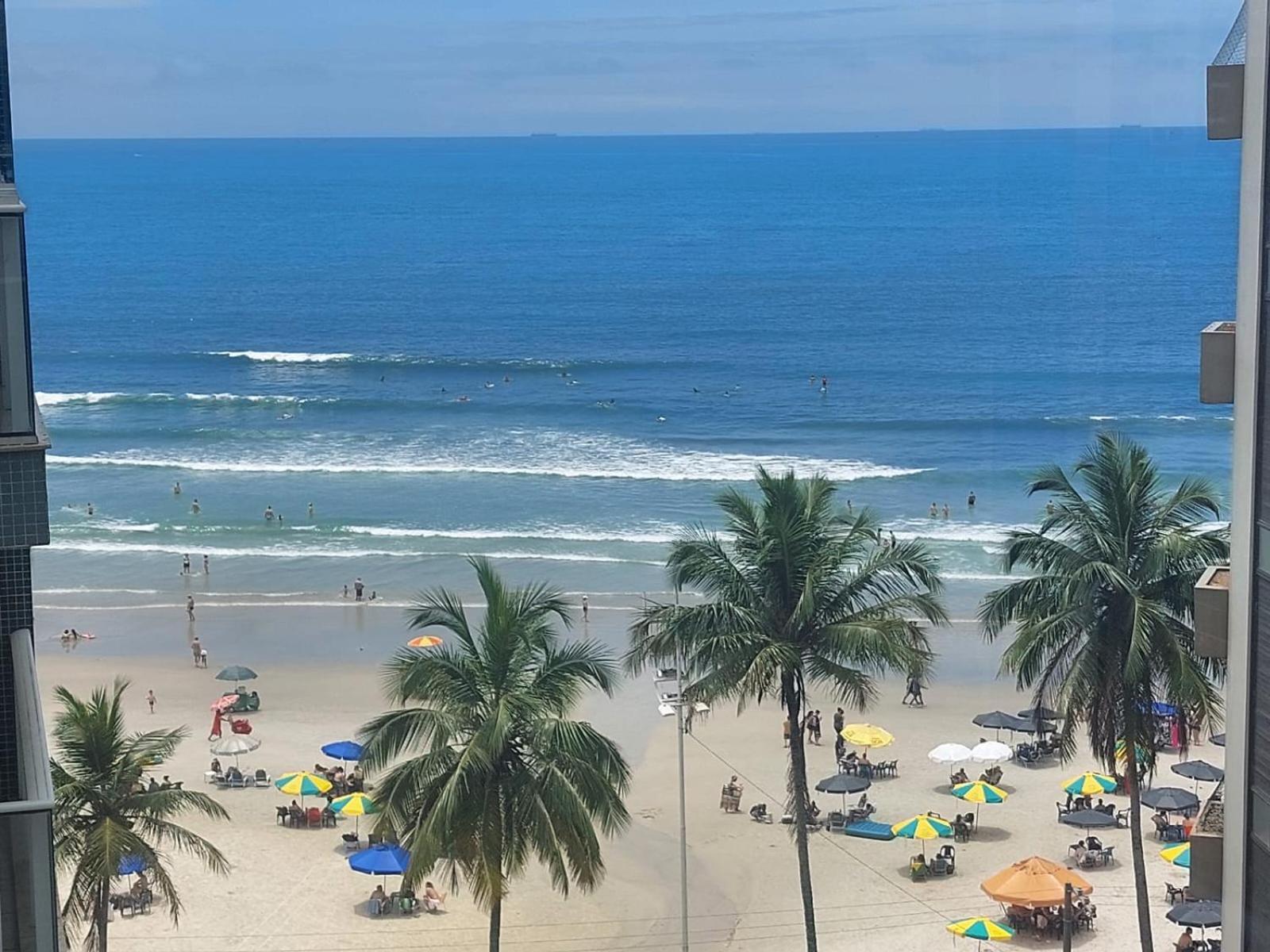 Apartamento Com Vista Mar กัวรูจา ภายนอก รูปภาพ